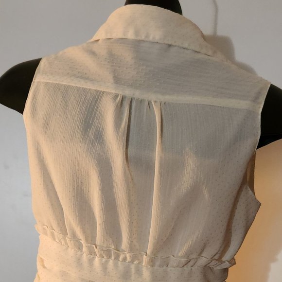 Vintage GUESS sleeveless pearl blouse - Picture 5 of 8